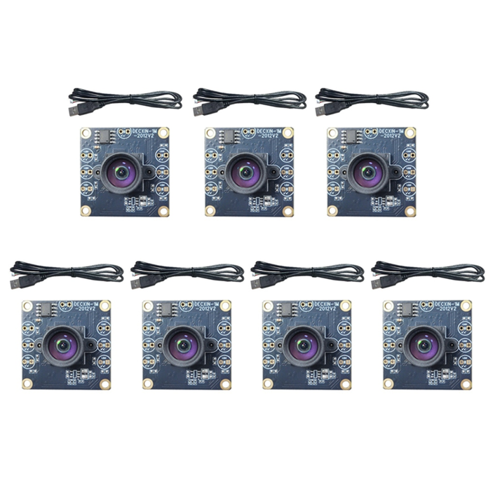 Torribaly 7PCS 100 Degree Camera Module 1MP OV9732