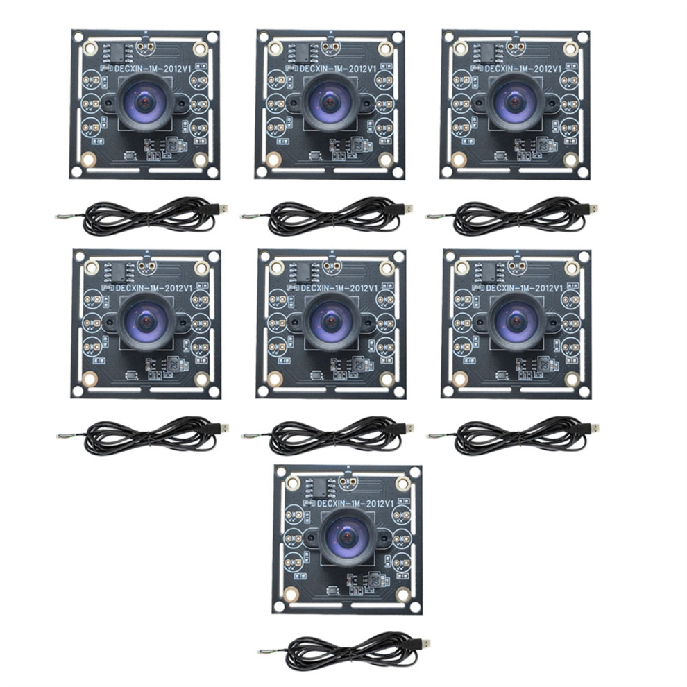 Torribaly 7PCS 100 Degree Camera Module 1MP OV9732