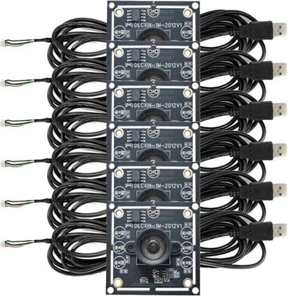 Exogio 6PCS 100 Degree Camera Module 1MP OV9732