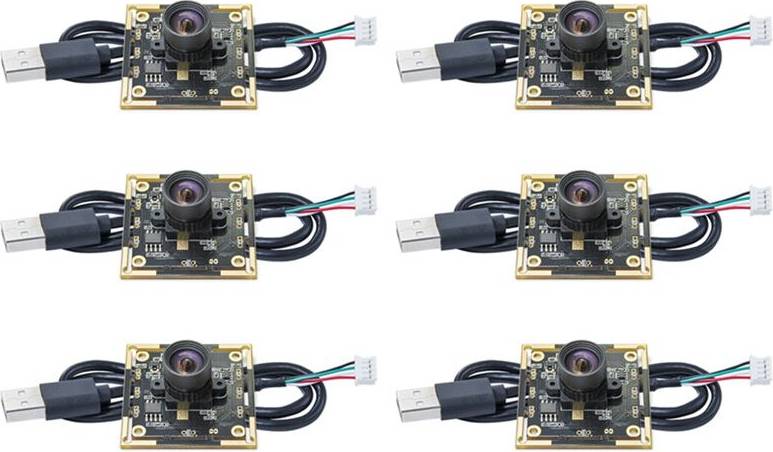 Tlily 6PCS OV9732 Camera Module 1MP USB Free Driver