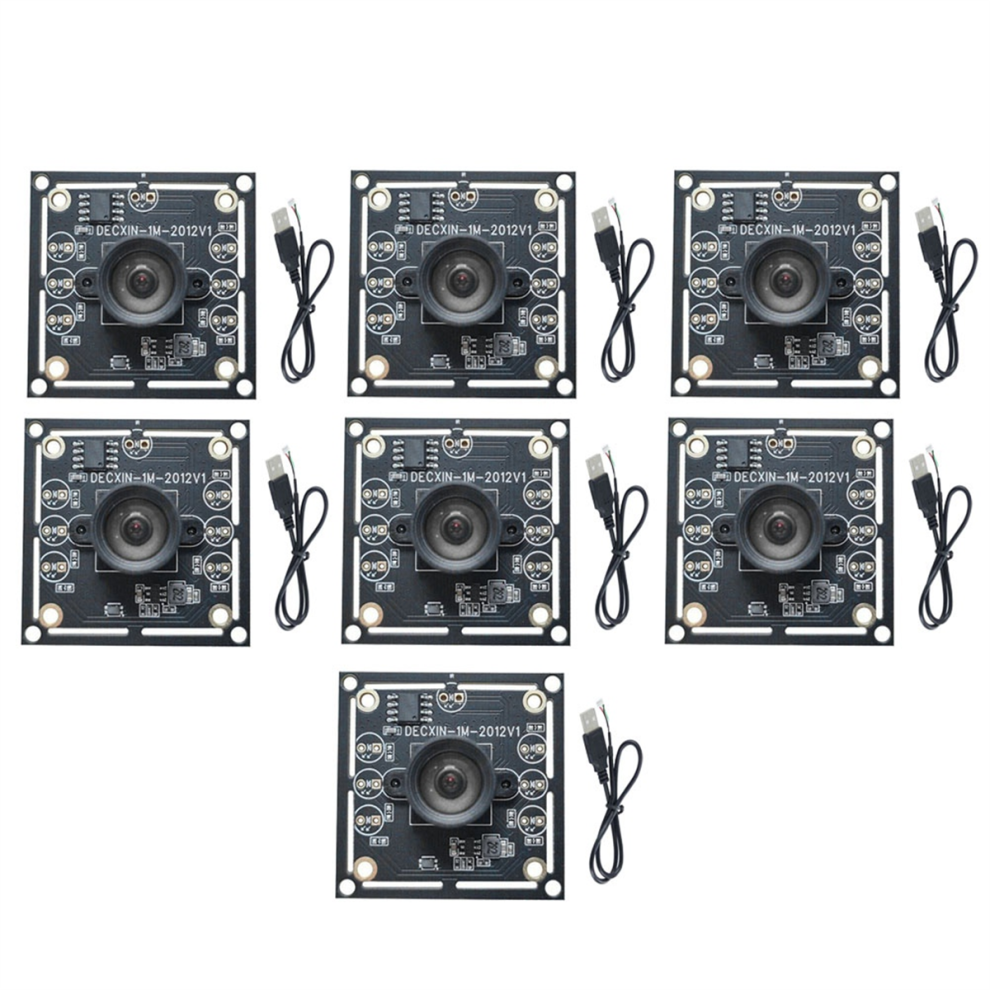 Torribaly 7PCS 100 Degree Camera Module 1MP OV9732