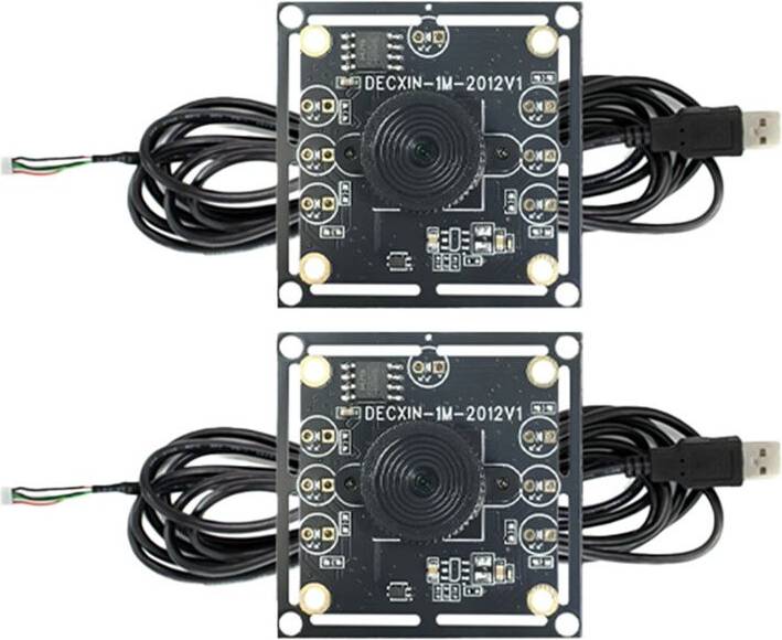Tlily 2Pcs 100 Degree Camera Module 1MP OV9732