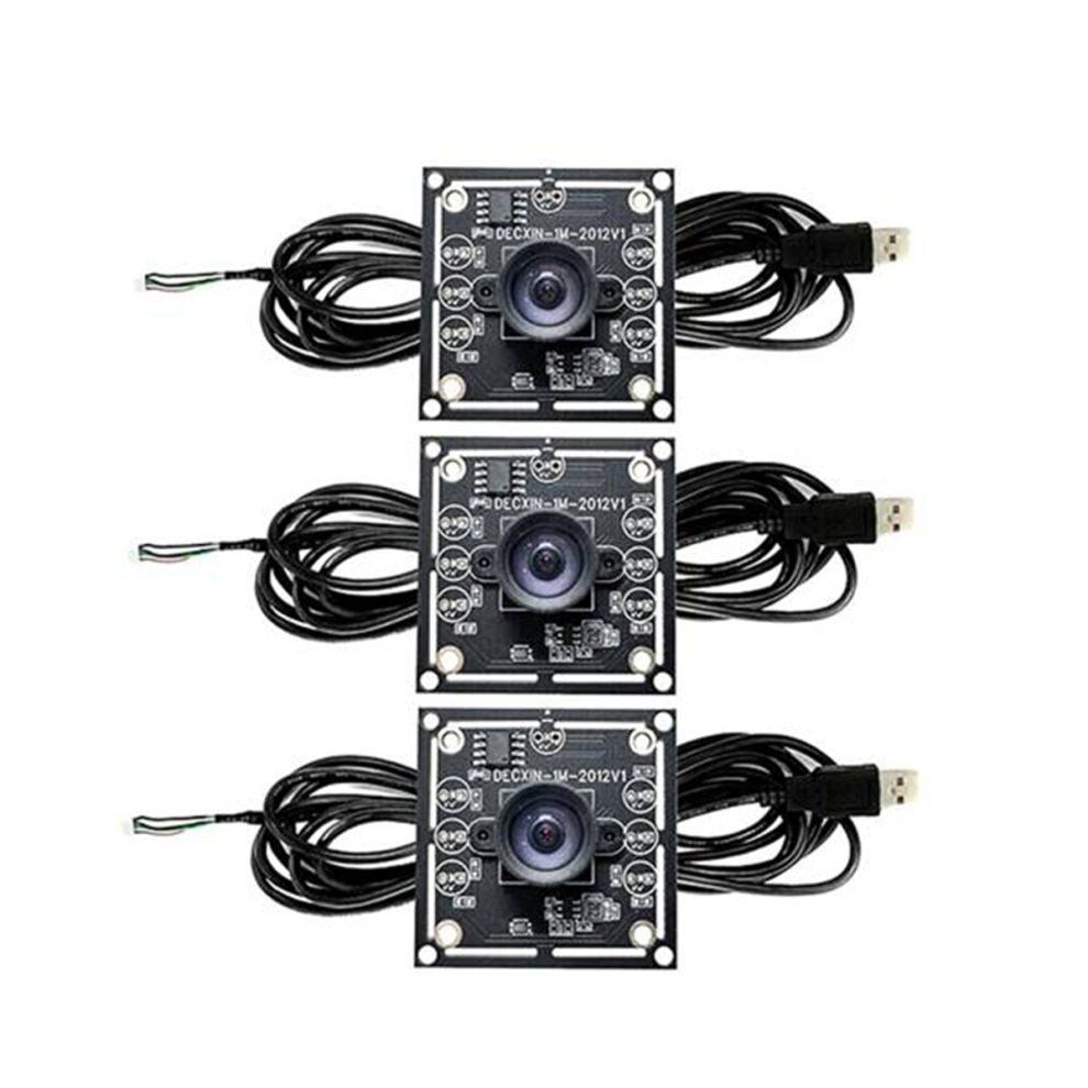 Torribaly 3PCS 100 Degree Camera Module 1MP OV9732