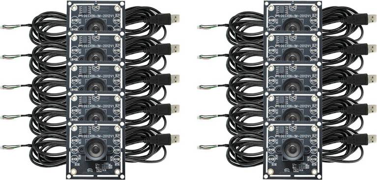 Tauoh 10PCS 100 Graden Camera Module 1MP OV9732