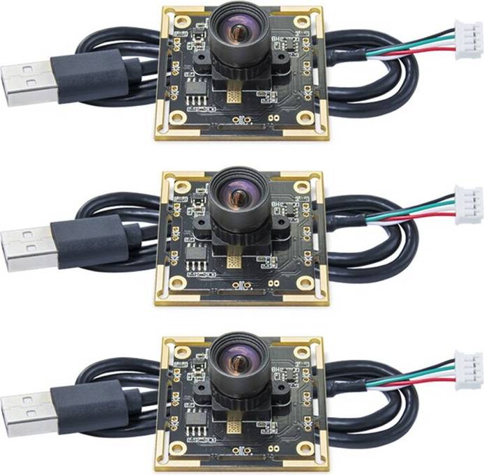 Exogio 3PCS OV9732 Camera Module 1MP USB Free Driver