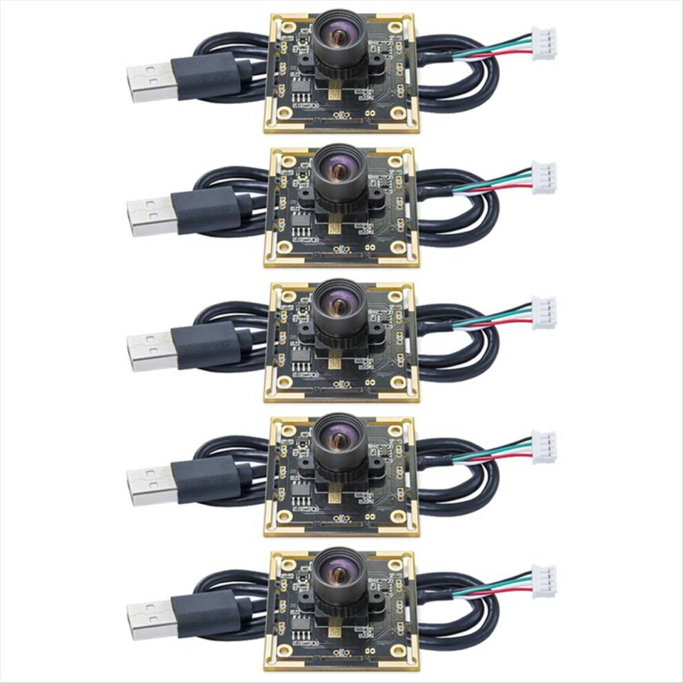 Jehiatek 5PCS OV9732 Camera Module 1MP USB Free Driver
