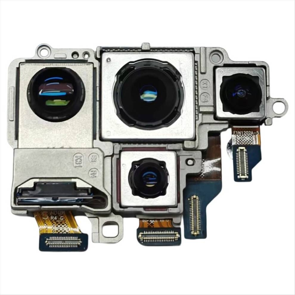 Jehiatek Back Rear Wide Front Camera Module Flex Cable Set Galaxy S24 Ultra