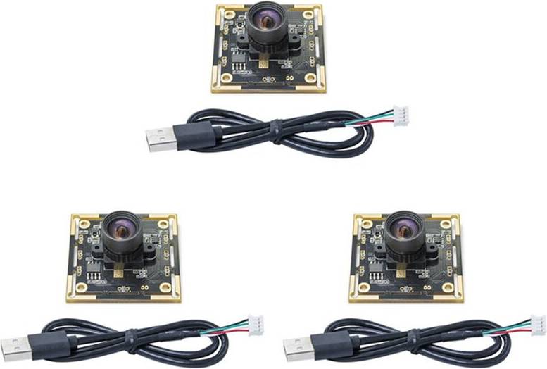 Exogio 3PCS OV9732 Camera Module 1MP USB Free Driver