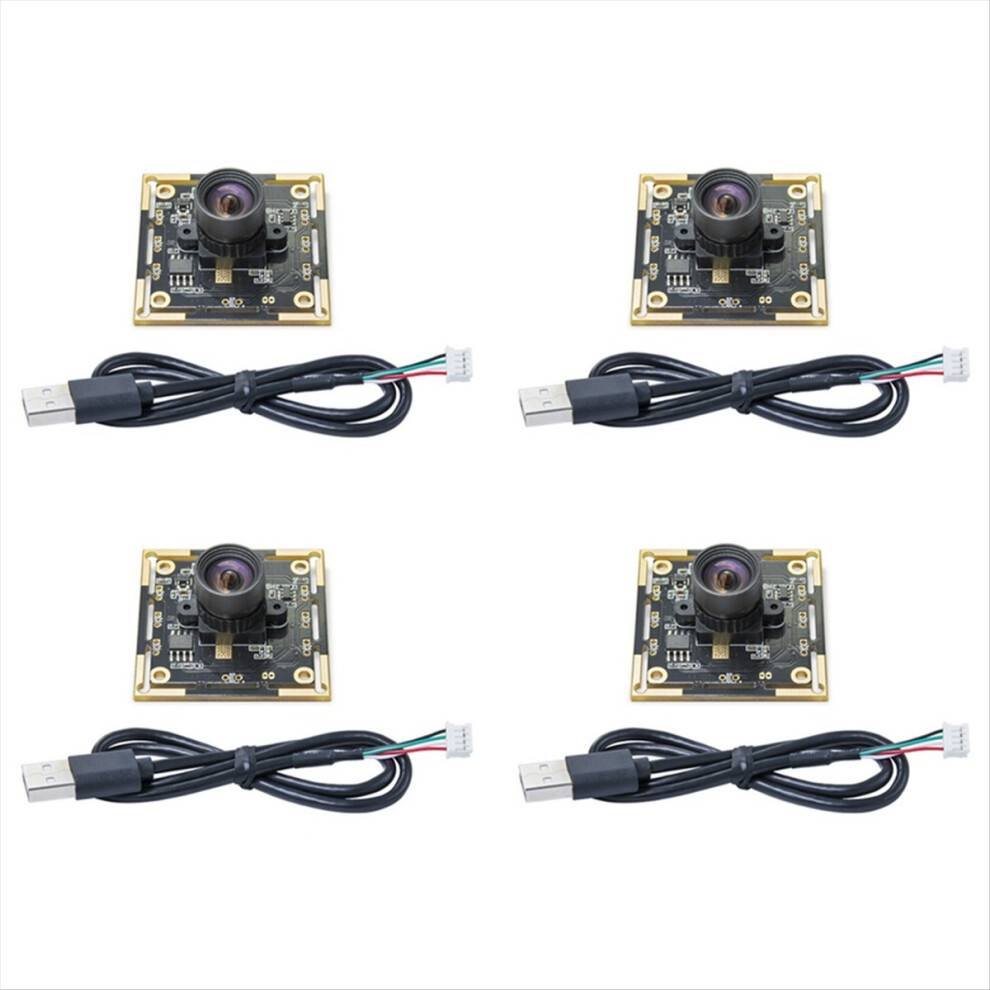 Jehiatek 4PCS OV9732 Camera Module 1MP USB Free Driver