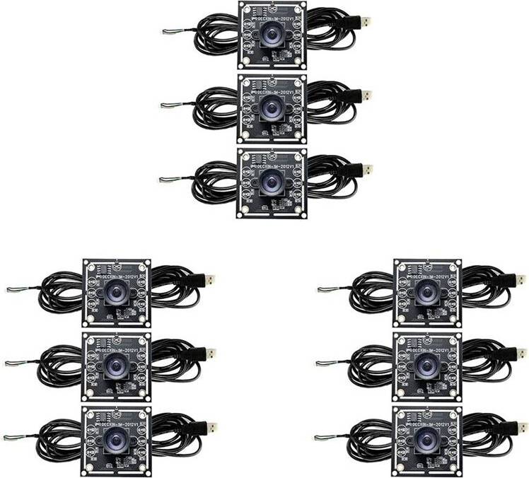 Kepptory 9PCS 100 Degree Camera Module 1MP OV9732