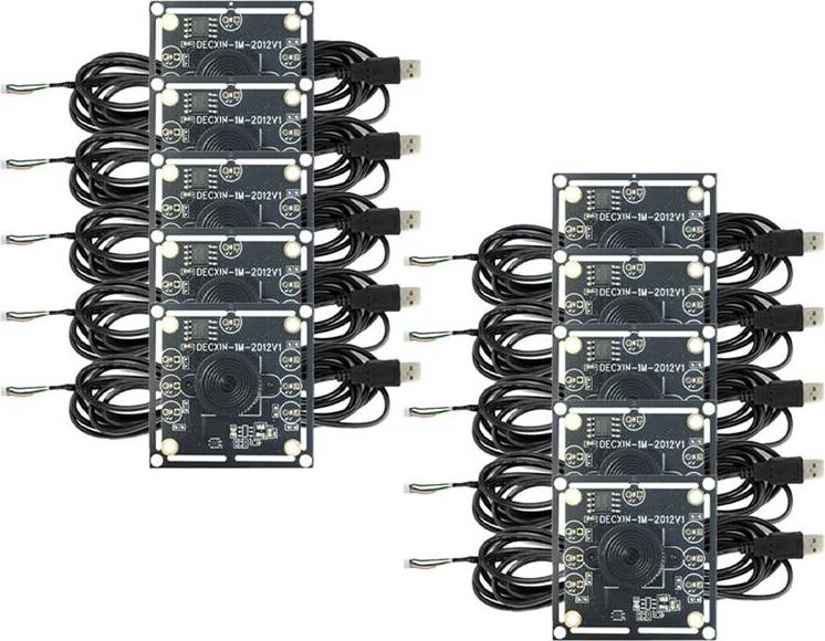 Exogio 10Pcs 100 Degree Camera Module 1MP OV9732
