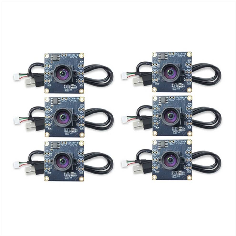 Melitt 6Pcs 100 Degree Camera Module 1MP OV9732