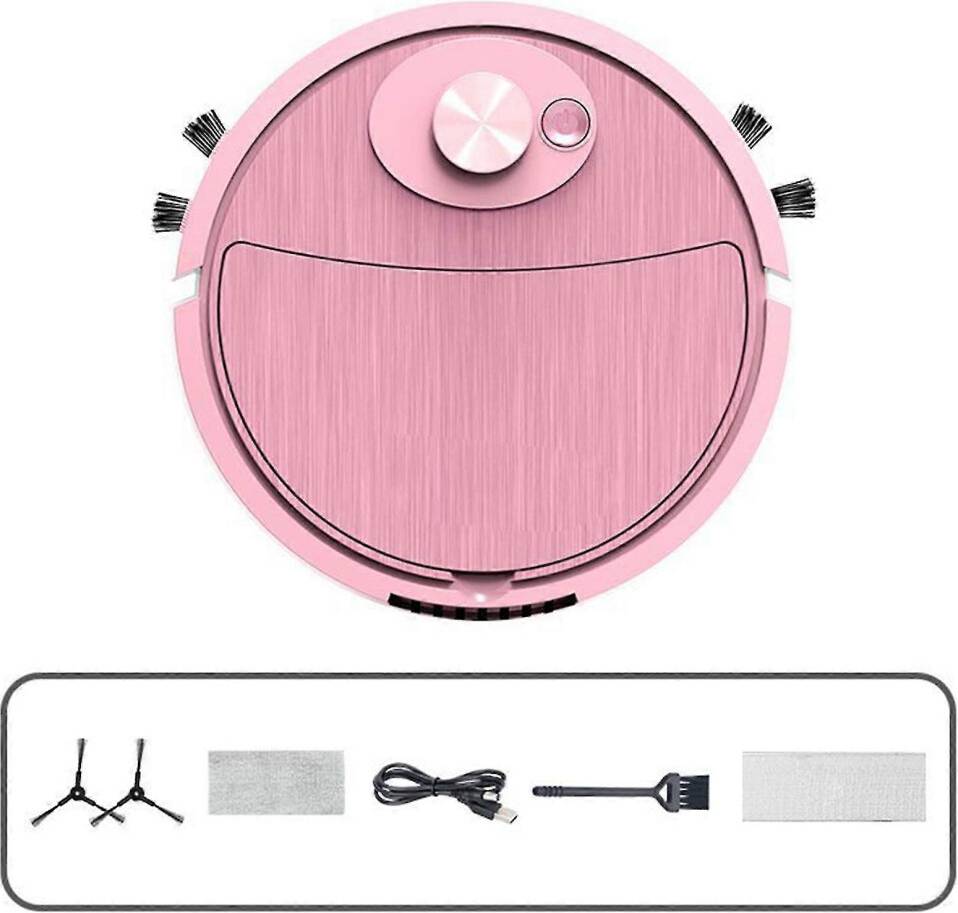 Robot vacuum cleaner Pink Robot Vacuum Cleaner Mopping System