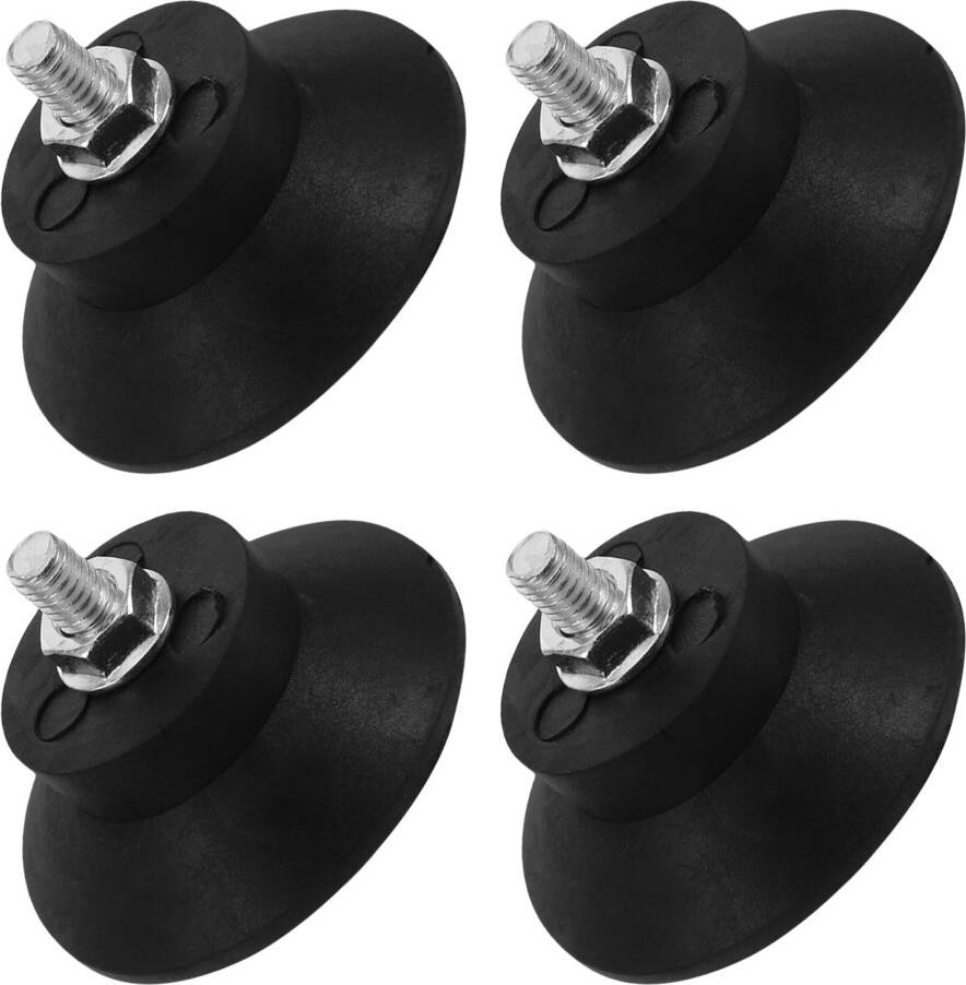 Inoomp 8Pcs Threaded Rubber Feet Pads