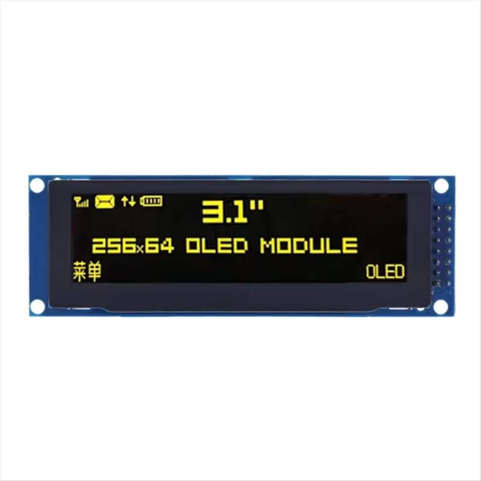 Jehiatek OLED Display 3.12 Inch 256x64 LCD Module