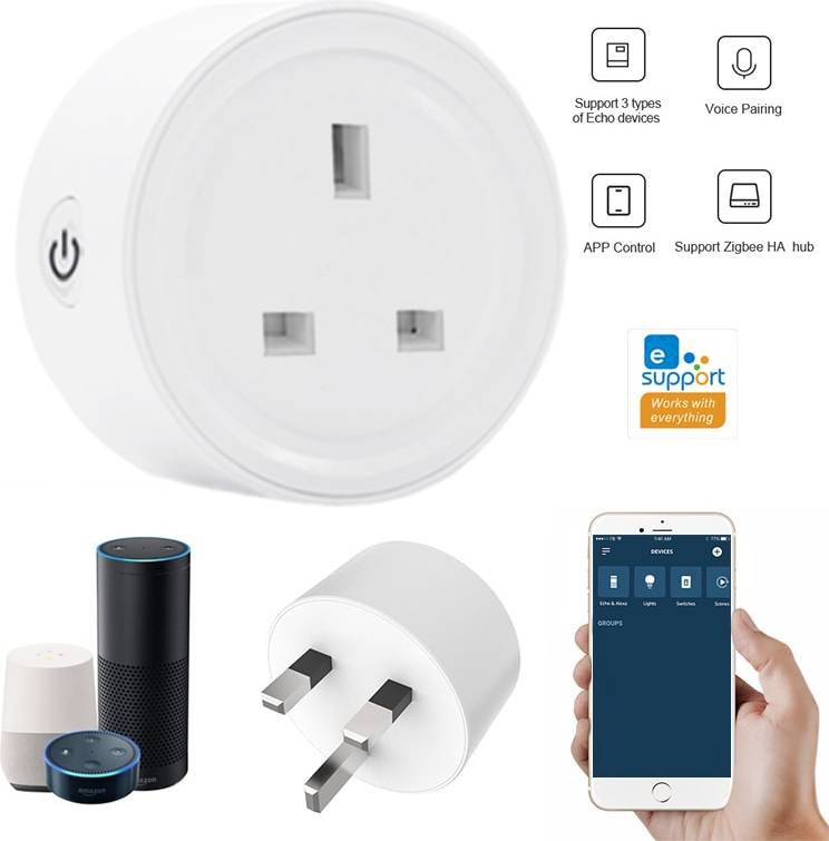 Smart plug zigbee ZigBee 3.0 Smart Plug Socket Controller