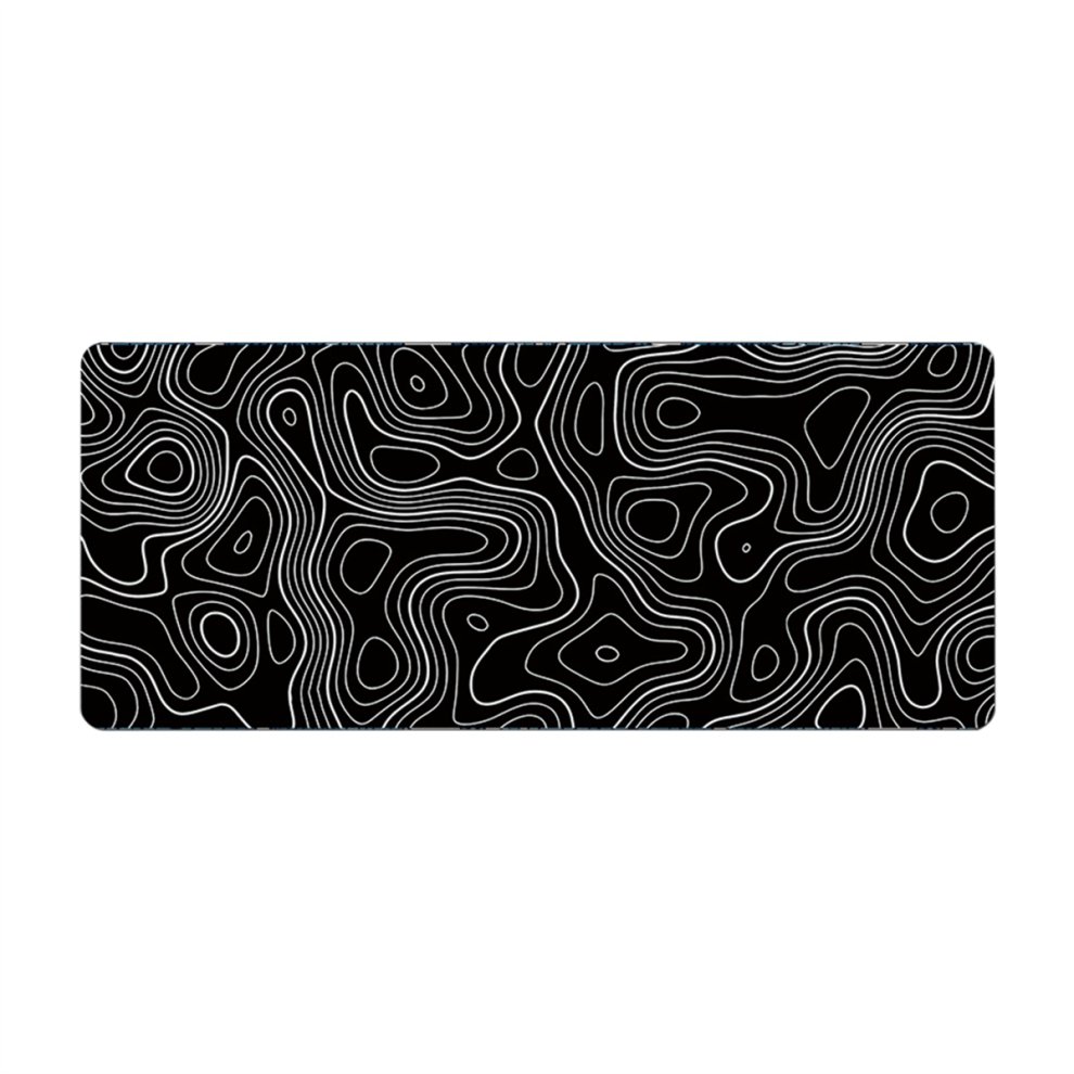 Typecat Topographic Contour Extended Desk Mat