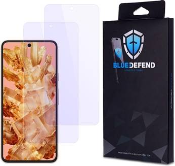 Google Pixel 8 BlueDefend Tempered Glass Screen Protector 2 Pcs