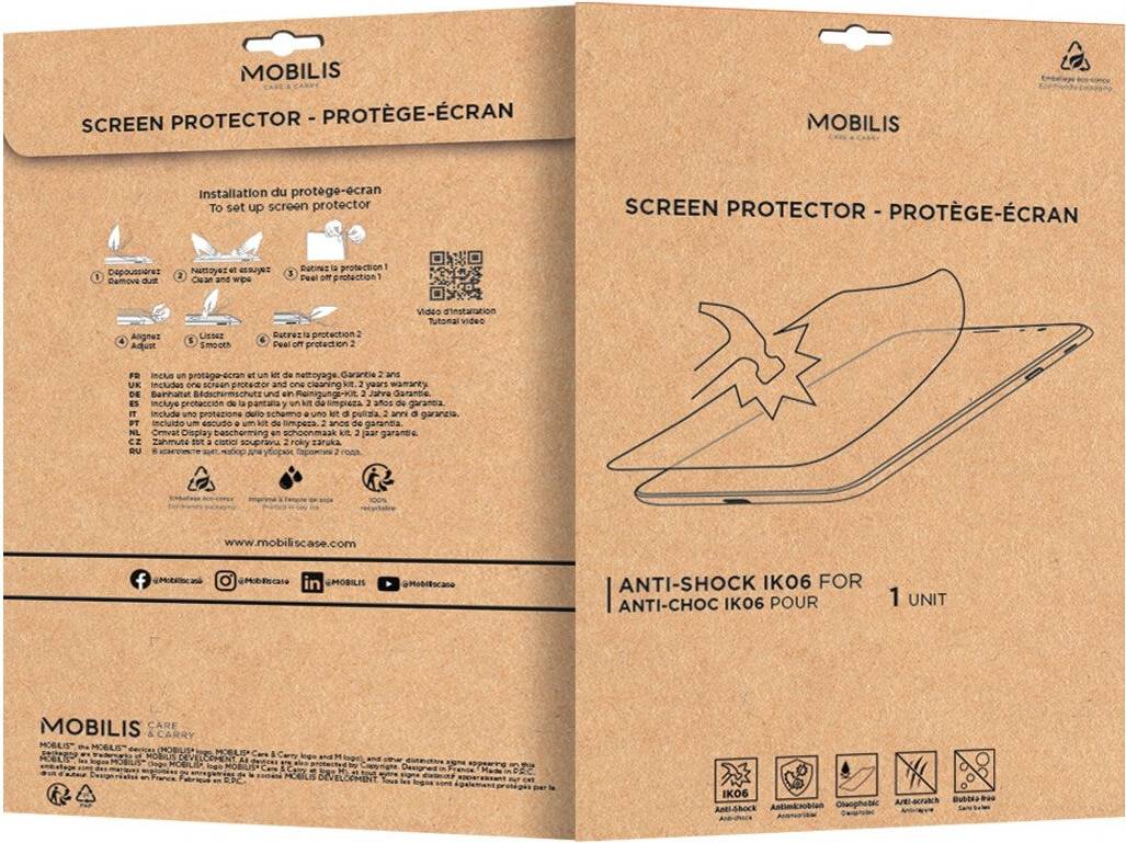 Microsoft surface pro 12 Mobilis 5h Tablet Screen Protector