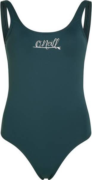 O'Neill Esssentials Script Swimsuit - Green