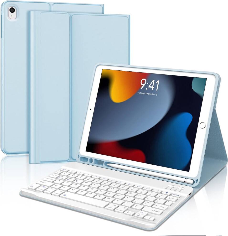 Keyboard ipad 9th Compatible iPad 9th Generation Case Keyboard
