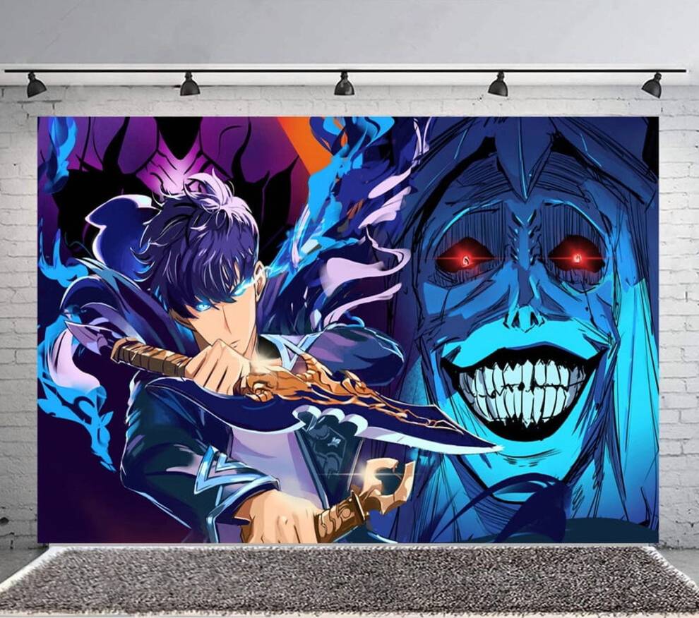 Solo Leveling Backdrop Banner Poster