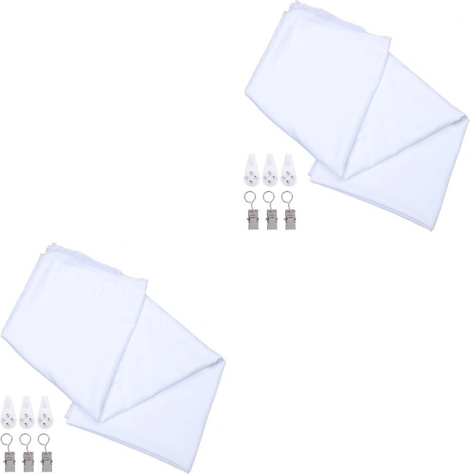 Inoomp 2Sets Double-Sided Backdrop Kit
