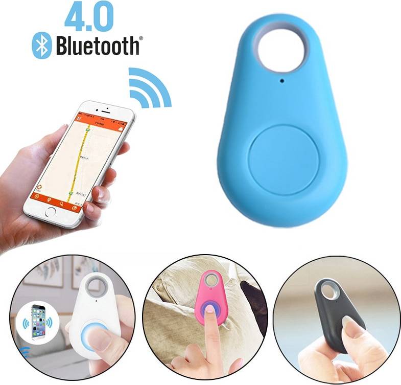 Mini Smart Larm Enhet Bluetooth Tracker Locator