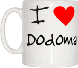 TeeTreeDesigns I Love Heart Dodoma Mug