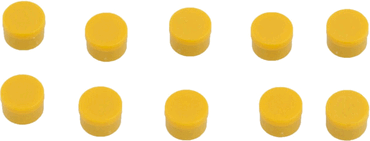 UltraDEX Magnete Rund 10mm Gelb