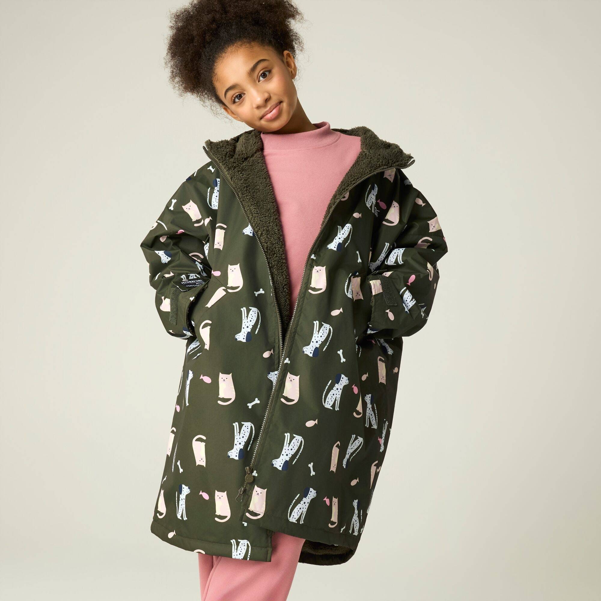 Changing robe regatta Regatta Junior Changing Robe - Green
