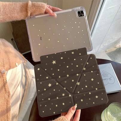 Shein Cute Star Pattern Flat Protective Case