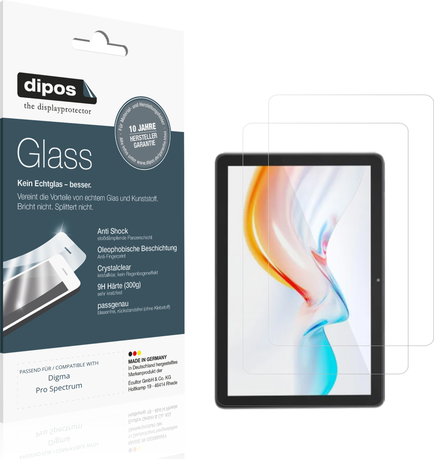 Dipos Screen Protector For Digma Pro Spectrum Flexible Glass