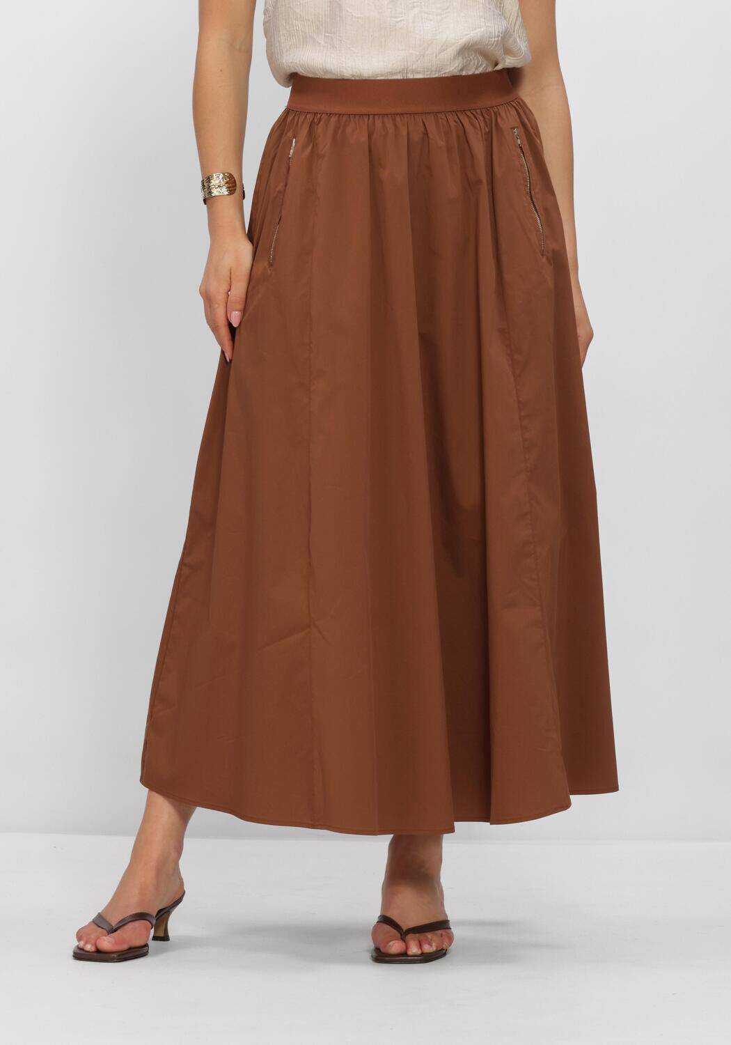 Aaiko Rixt Co 540 Midi Rok - Bruin