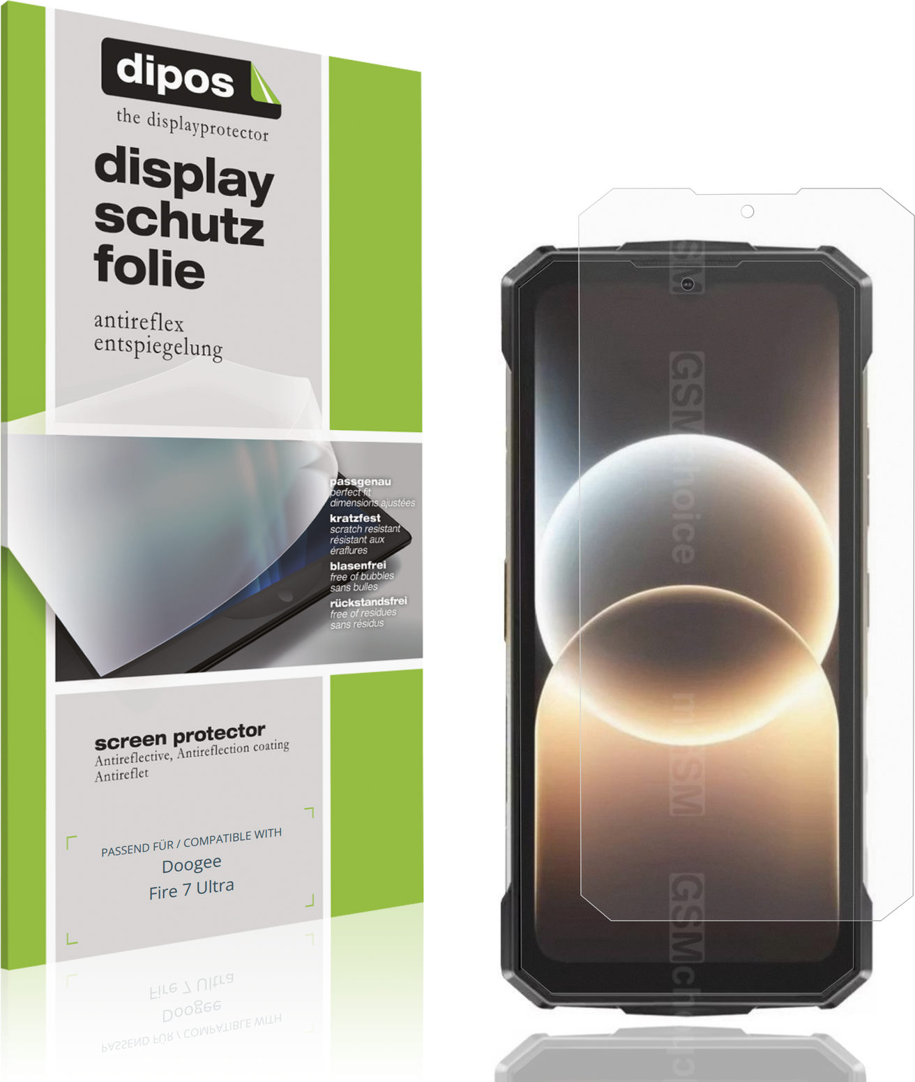 Dipos Screen Protector For Doogee Fire 7 Ultra