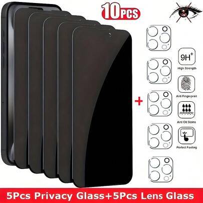 Privacy screen protector Shein 5pcs Mobile Privacy Screen Protector