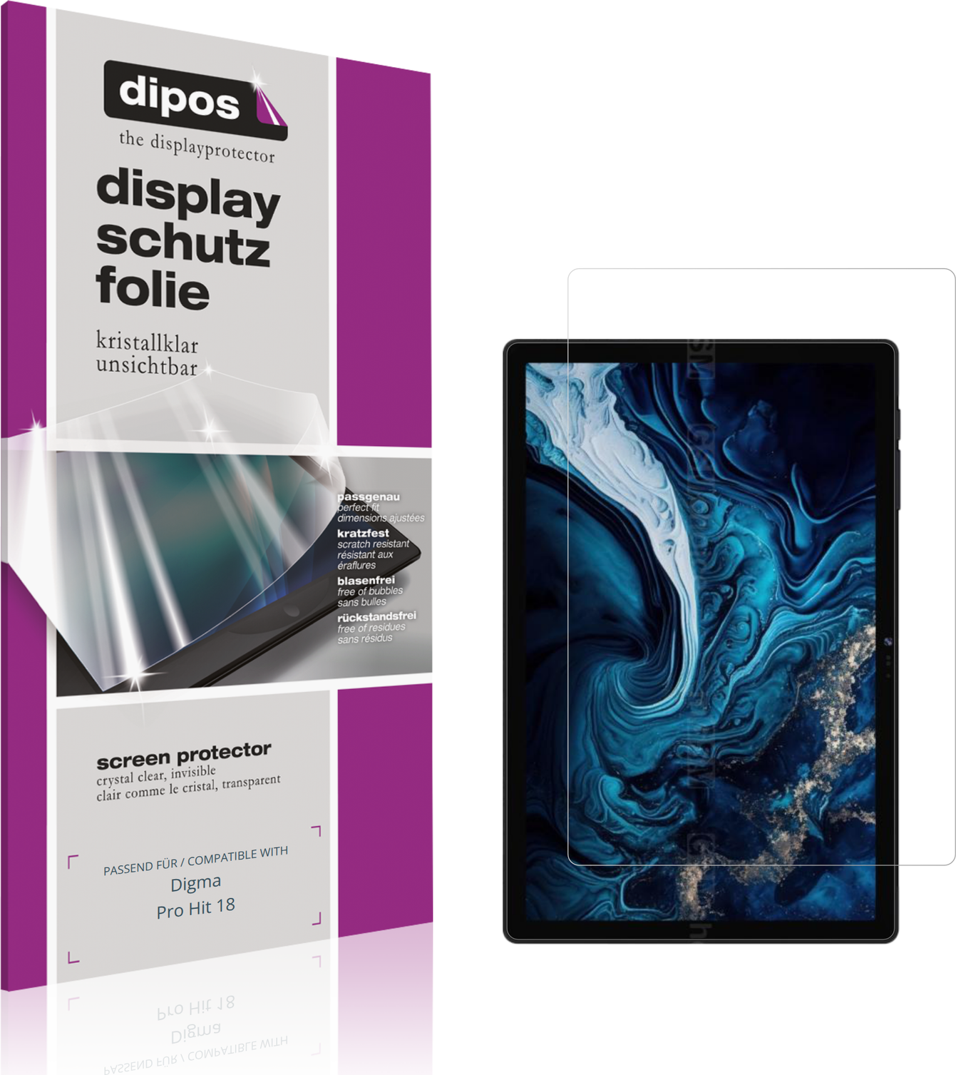 Dipos Screen Protector For Digma Pro Hit 18