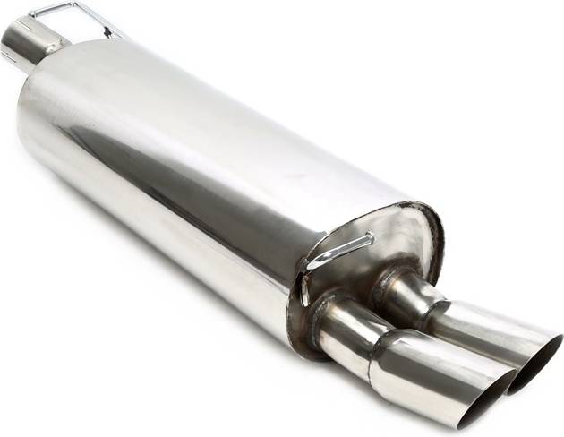 Ta Technix End Silencer 2x76mm Racing Exhaust System
