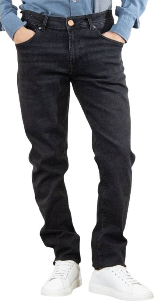 Manuel Ritz Jeans Herre - Sort