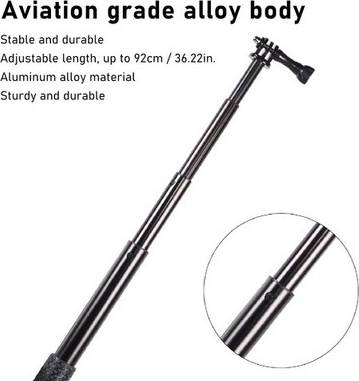 36 Inch Extendable Selfie Stick