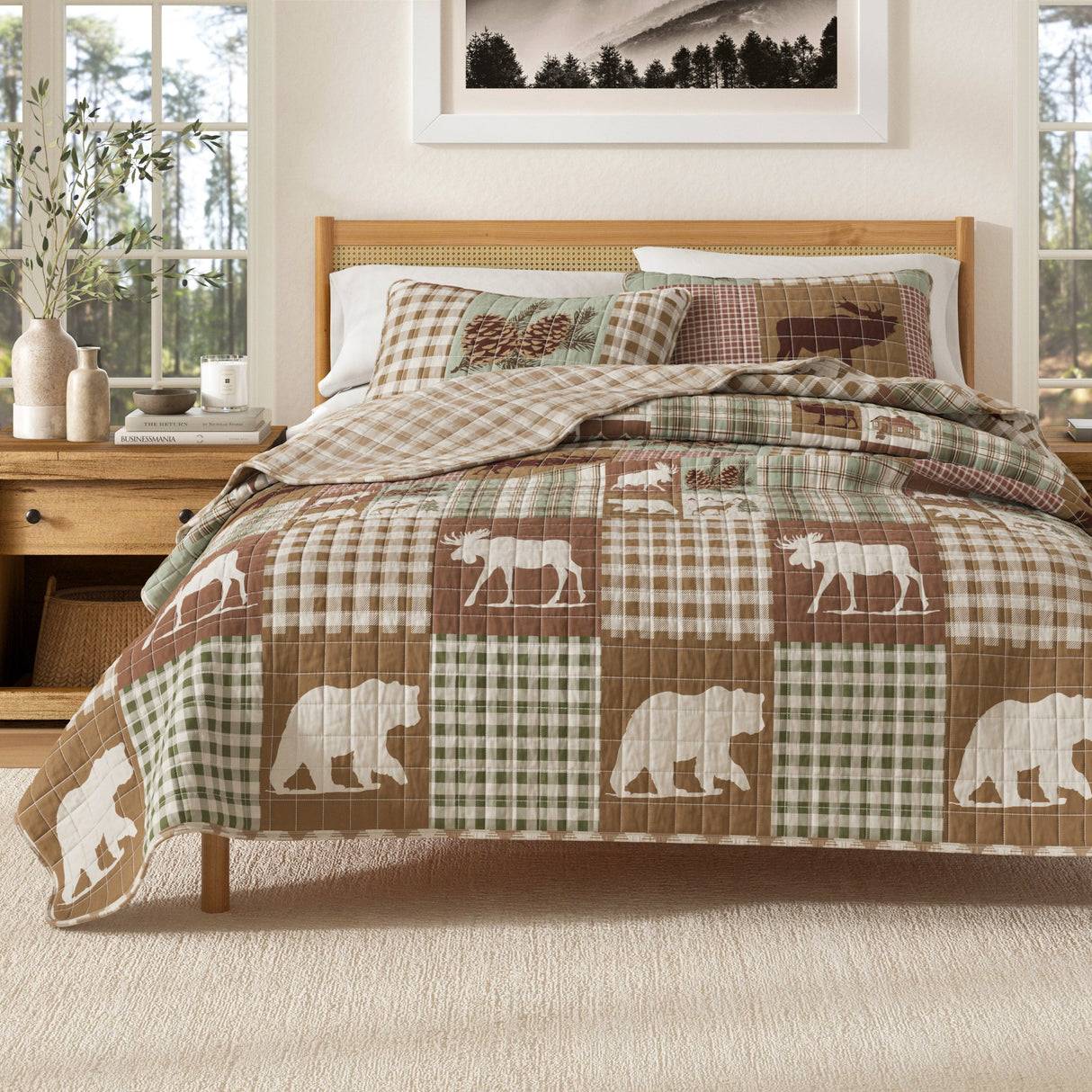 Rustic Landscape Quilt Set Quilts