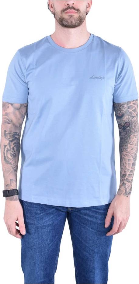 T-Shirt Rund Hals Toppar - Bomull
