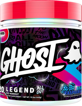 Legend All Out V2 Pre-Workout Blue Raspberry 20 Servings