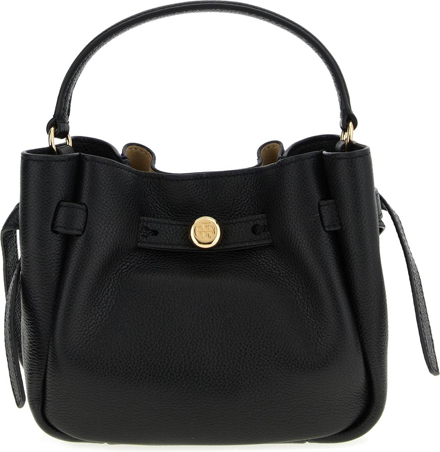 Tory Burch Romy Mini Bucket Bag - Black