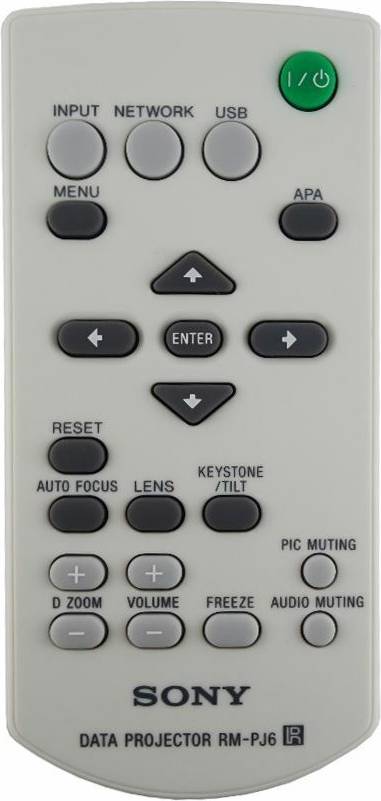 Sony VPL-EX70 Projector Remote Control