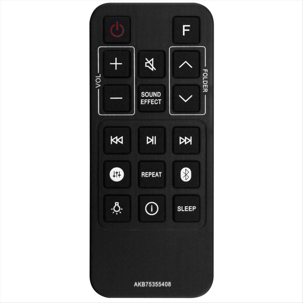 Exogio AKB75355408 Remote Control for SoundBar Home Audio System
