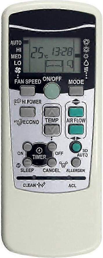 Kikidex RKX502A001 Remote Control for Air Conditioner