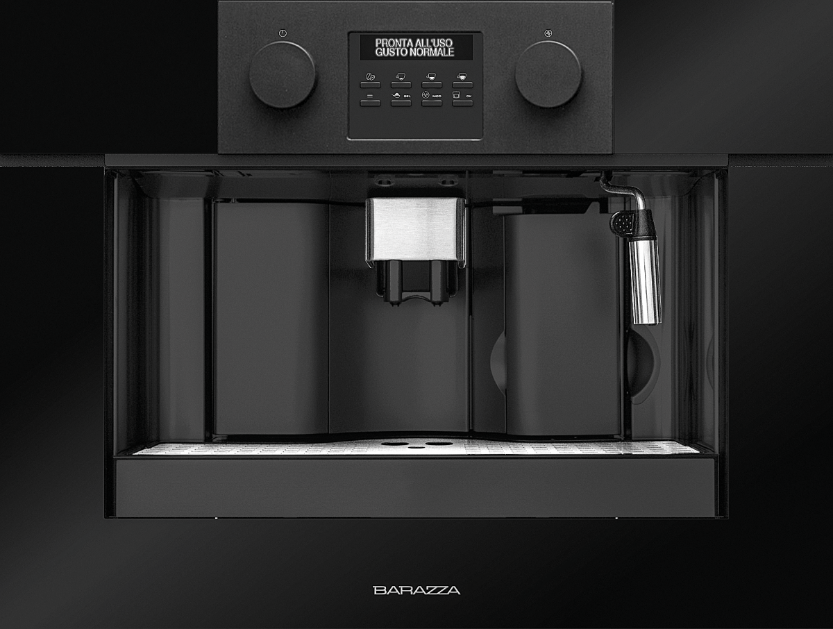 Built in coffee machine Barazza 1CFEVG Built In Coffee Machine Black