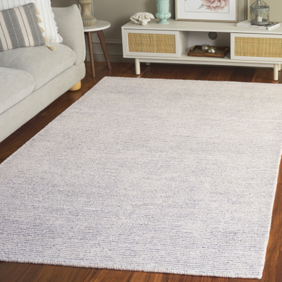 Safavieh Abstract Rumen Solid Color Area Rug 9 x 12 White, Silver