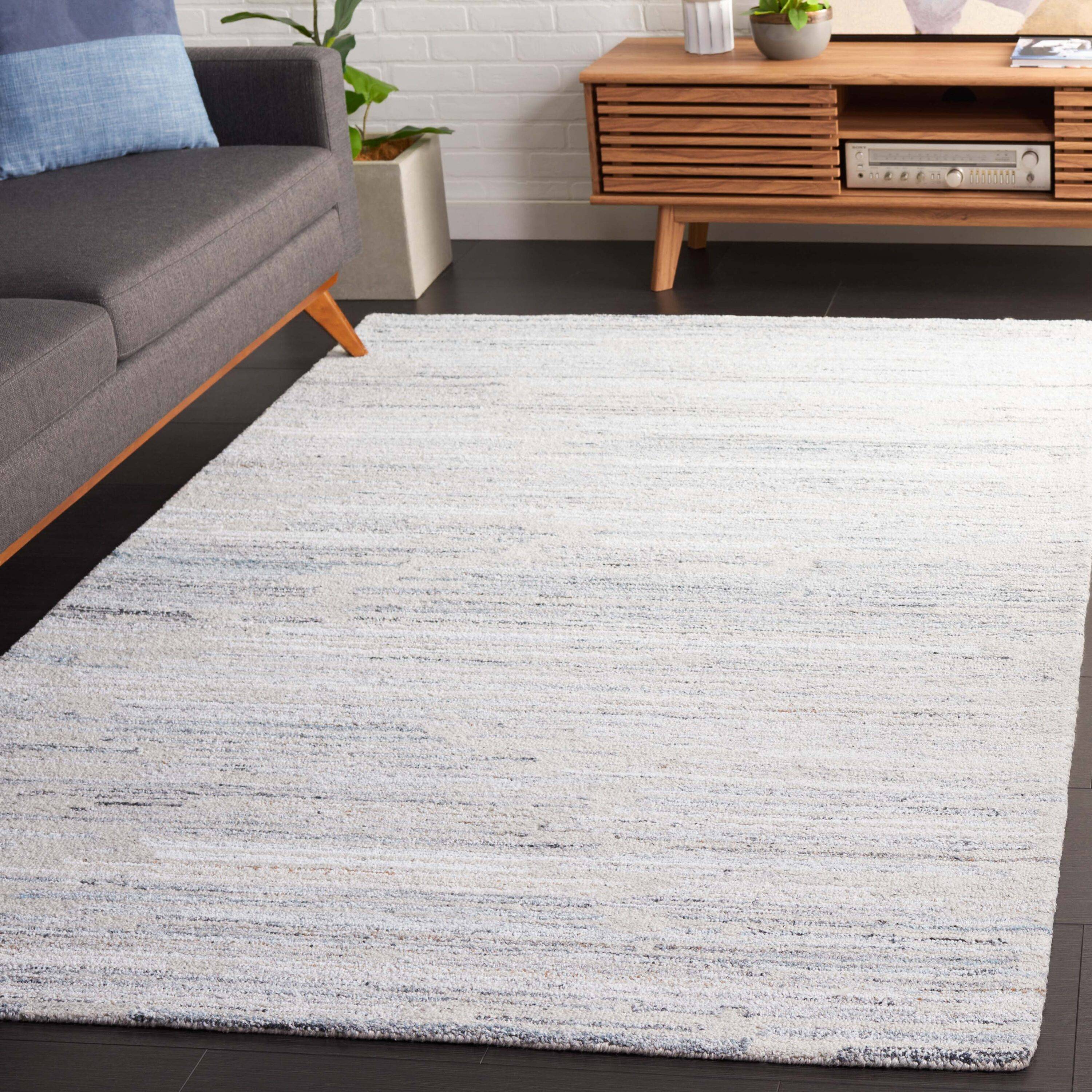 Safavieh Abstract Rordan Striped Geometric Rectangle Rug 5ft x 8ft Beige